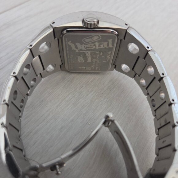 SET OF 2 Vestal Destroyer Vestal Motorhead Analog Watch Womens Silver Wristwatch - Picture 12 of 16